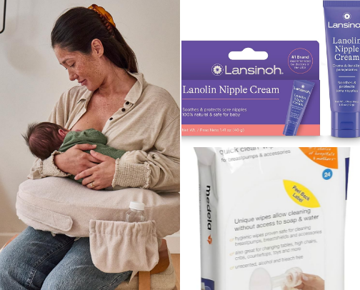 Breastfeeding tools that SAVED me from the start cover photo collage