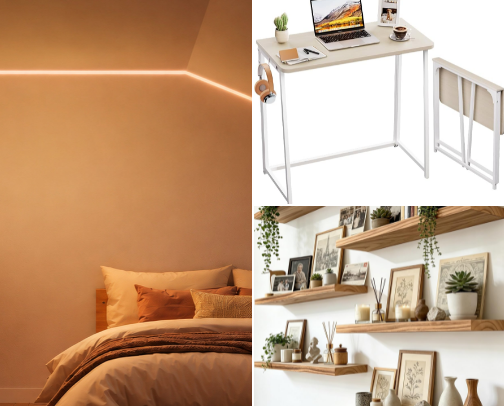 Small Room Essentials Under $50 cover photo collage