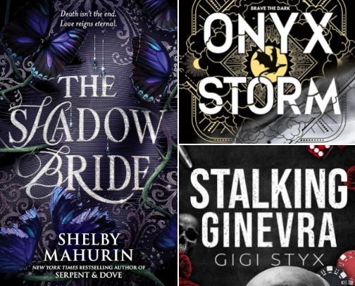 2025 Anticipated Book Releases cover photo collage