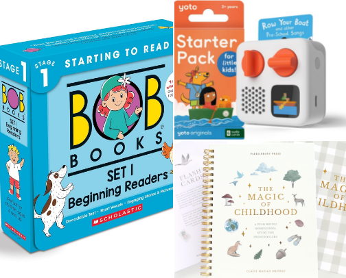 Homeschool-PreK must haves cover photo collage