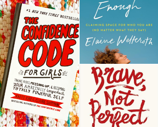 Self-Help Books for Girls to Overcome Insecurities and Boost Confidence cover photo collage