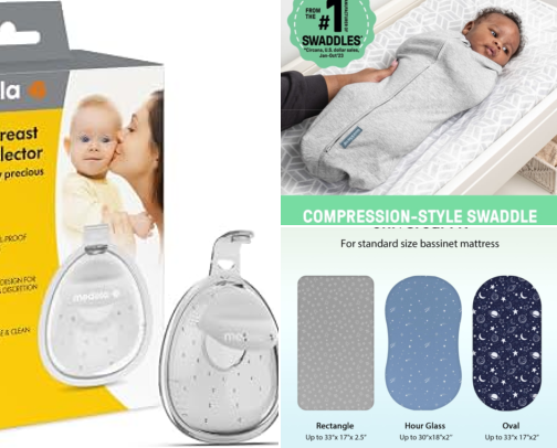 Newborn + Mom must haves cover photo collage