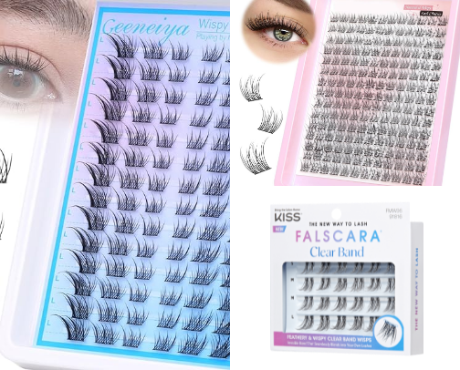 Cluster Lash Styles(From Natural to Full Drama)💝 cover photo collage