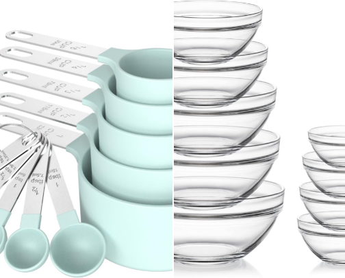 Kitchen gadgets cover photo collage