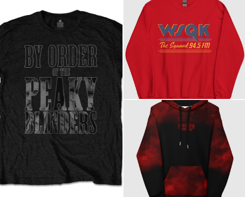 Merch (music, TV, movies) cover photo collage