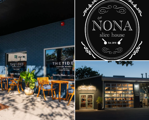 My top Clearwater, FL Food, Bev + Beach spots. Skip the touristy places and go to these instead! cover photo collage