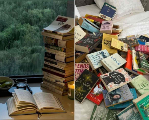 My favorite book recs cover photo collage