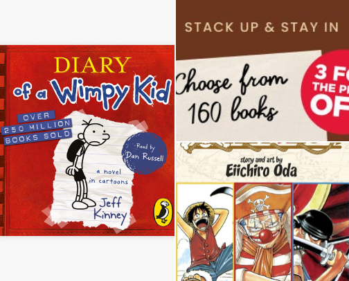 My favorite books cover photo collage
