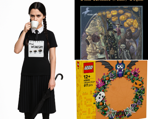 A Very Alice Halloween: Books, Easy Costumes, Screen-Free Activities & Curious Finds cover photo collage