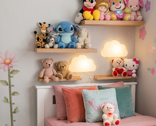Aesthetic Little Girl’s Bedroom Decor cover photo collage