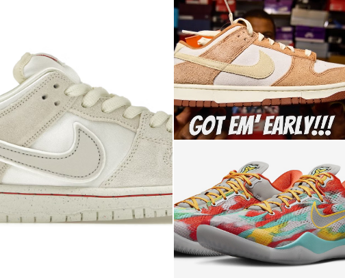 Nike shoes cover photo collage