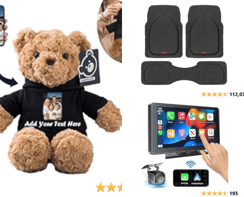 What I accessories I want in my car... cover photo collage