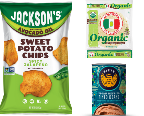 My Favorite Organic & Low-Tox Food and Snacks cover photo collage
