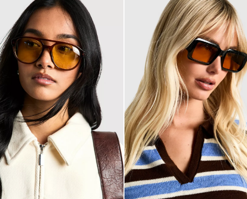 Women's sunglasses cover photo collage
