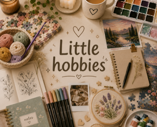 ✨ Little Hobbies | Fun Things to Do Offline cover photo collage