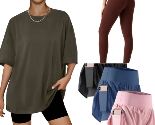 Affordable clothing cover photo collage