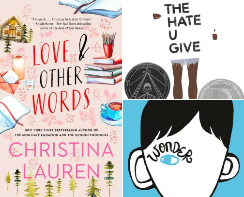 My favorite book recs cover photo collage