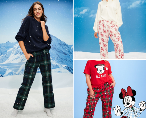 The Perfect Pajama's For The Holidays! cover photo collage