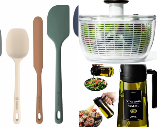 Amazon Kitchen Finds I Actually Own & Use cover photo collage