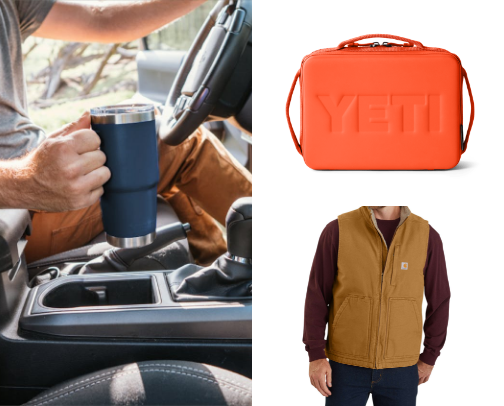 Blue collar husband gifts cover photo collage