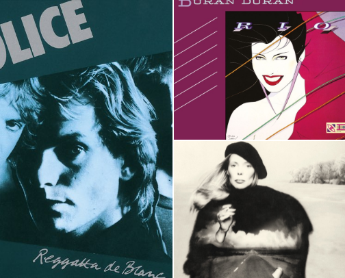 Best 70s and 80s Albums!🎧🎸 cover photo collage