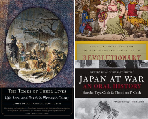 History Books I Always Go Back To cover photo collage