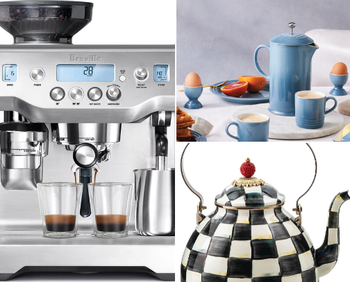 Coffee station cover photo collage
