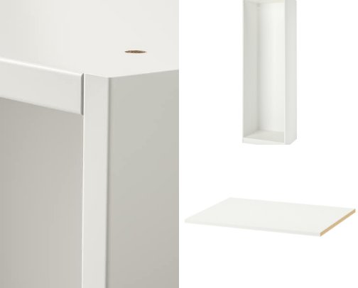 IKEA Pax Shelving System cover photo collage