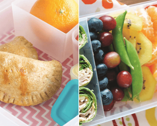 Lunchbox ideas (dairy free food) cover photo collage