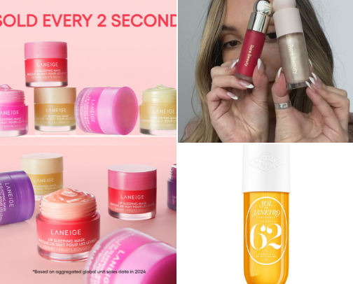 🎀 pink girly beauty products i’m obsessed with cover photo collage