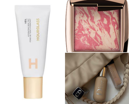 Oily Clean Girl Makeup Essentials cover photo collage