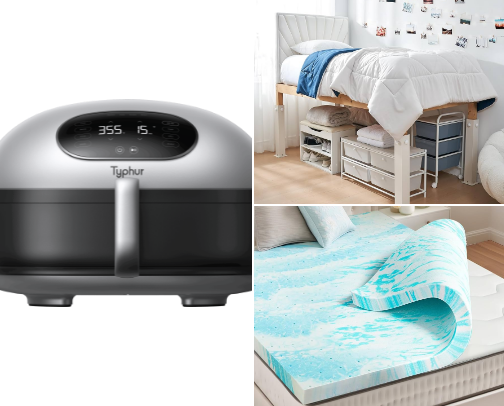 Dorm room must haves!! cover photo collage