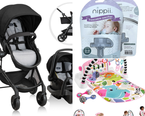 Baby must haves 🩵 cover photo collage