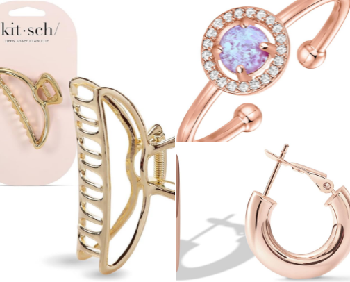 Affordable Earrings, Hair Clips and Other Accessories cover photo collage