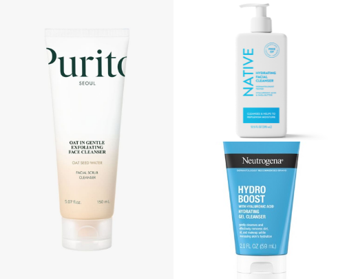 My skincare project pan cover photo collage