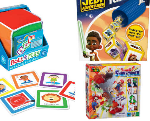 Favorite games for kids of all ages cover photo collage