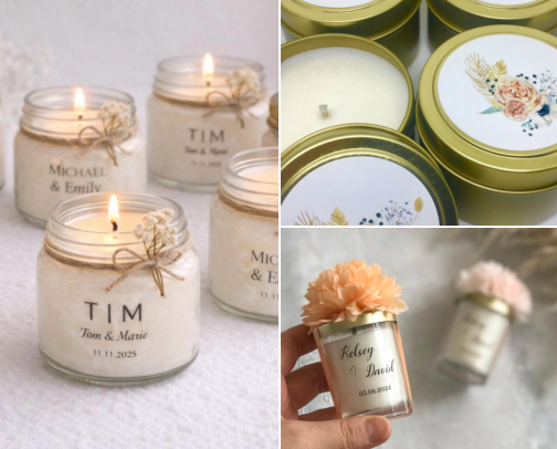 Handmade Wedding Favors I Found That Guests Actually Kept cover photo collage