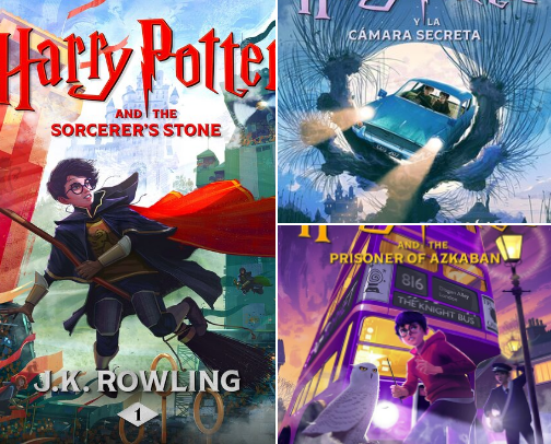 EVERYTHING Harry Potter cover photo collage