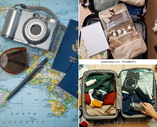 ✈️ First-Time Traveler Checklist cover photo collage