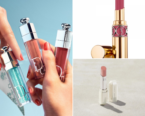 Lipstick for juicy lips 👄💄 cover photo collage
