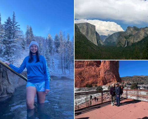 Travel the world with me 🩵 cover photo collage