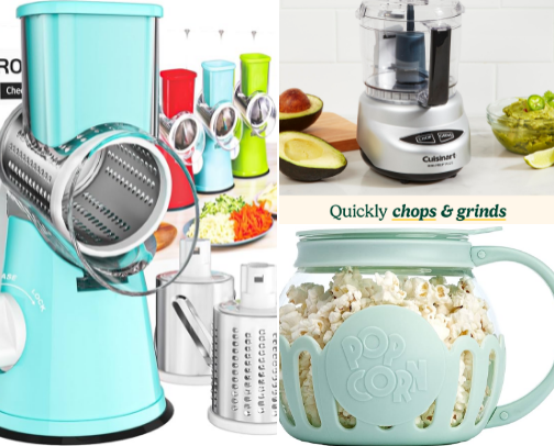 Small Kitchen Appliances and Gadgets cover photo collage