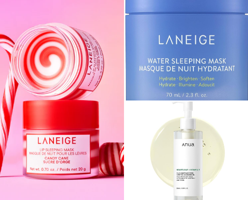Skincare routine I love! cover photo collage
