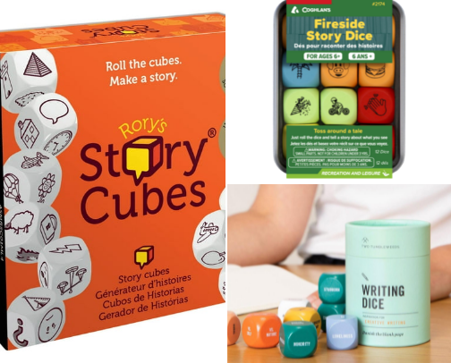 Creative Games for Writers cover photo collage