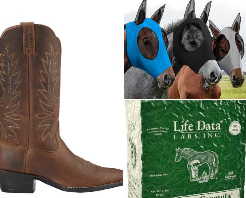 Horse girl favorites cover photo collage