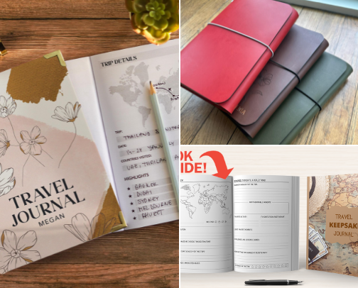 Journals N’ Notebooks For Anyone cover photo collage