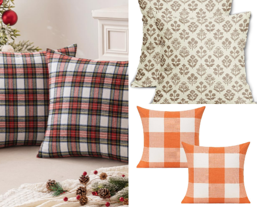 Pumpkins, Plaids and Fall Decor Ideas cover photo collage