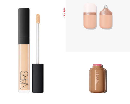 Acne prone makeup cover photo collage