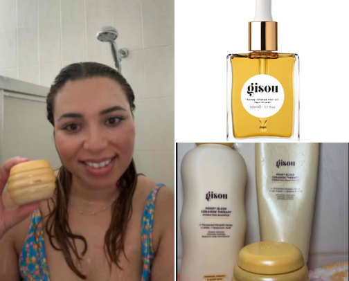 Shiny & Glowy Hair Essentials ✨ cover photo collage