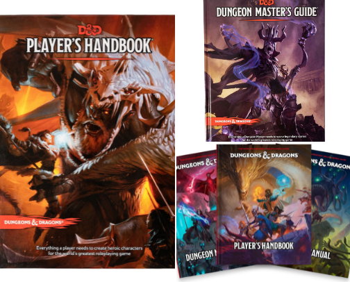 TTRPG (Table Top Role Playing Games) cover photo collage